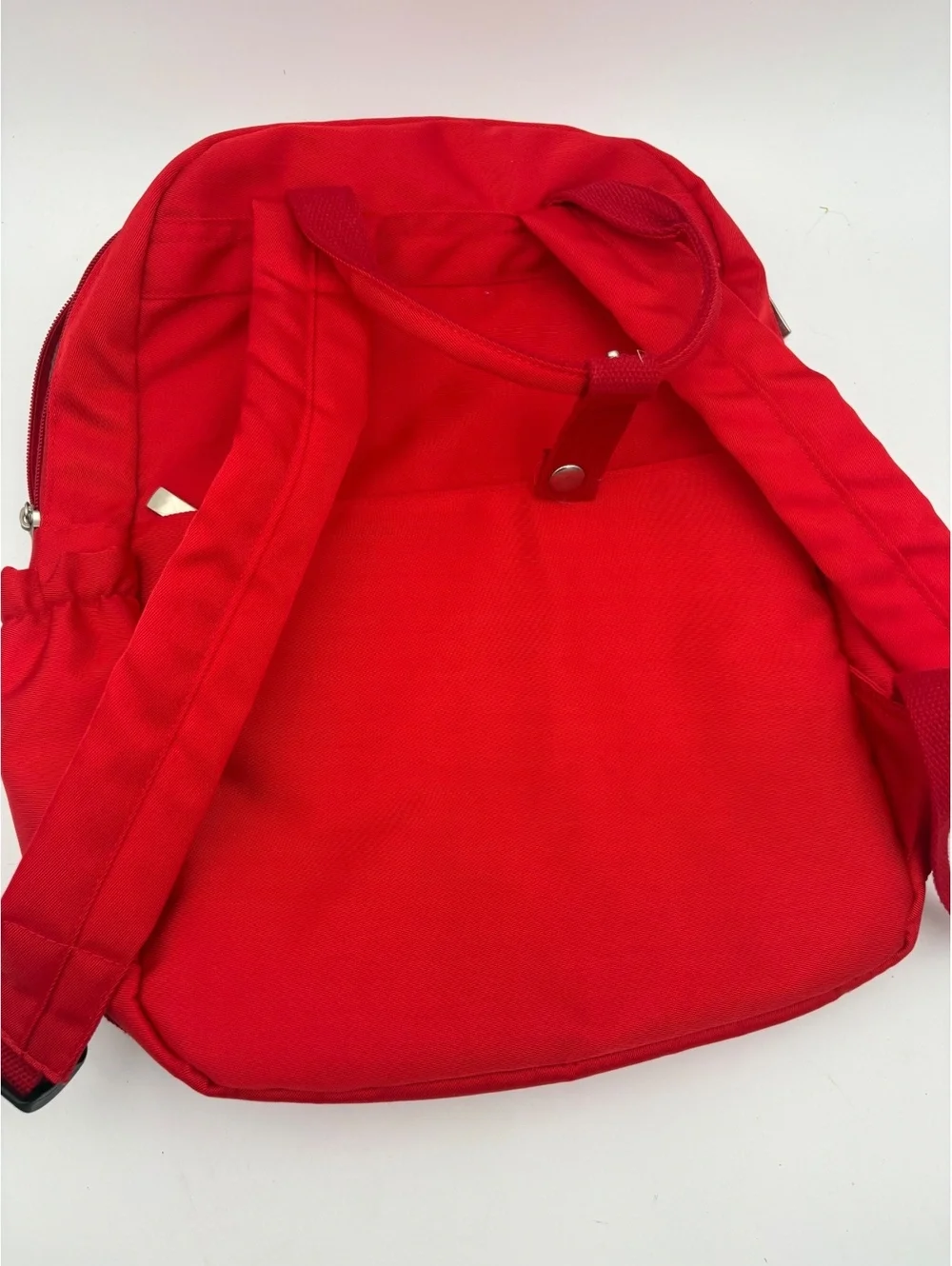 Waterproof Vibrant Red Travel Bag Hiking Backpack Multi-Pocket Backpack padded